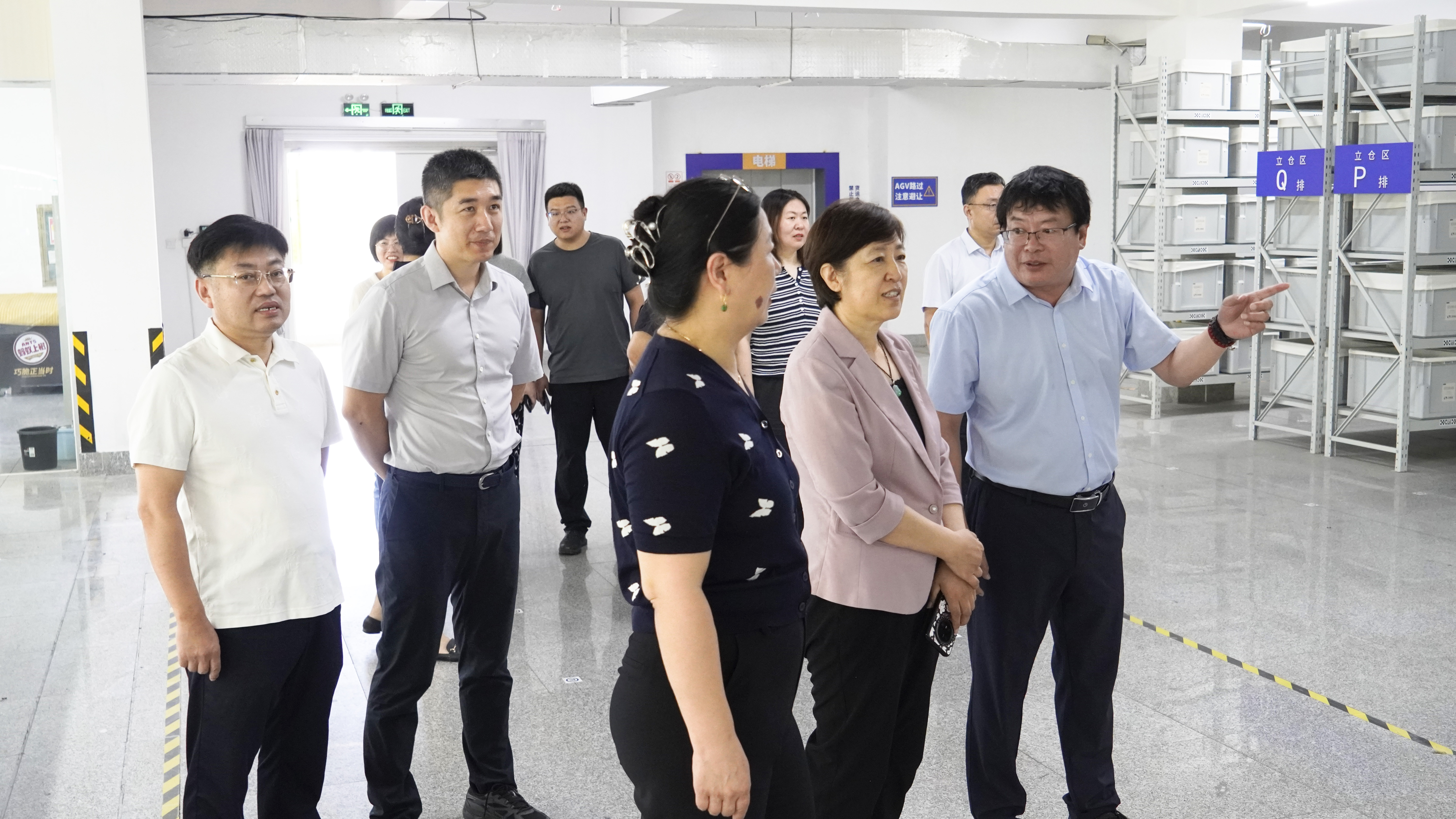 匯泉工業丨威海市环翠区政协领导一行莅临匯泉工業考察调研